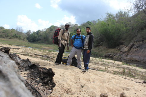 Fieldwork in Periyar Tiger Reserve