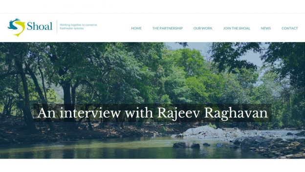 Shoal conservation interviews Rajeev Raghavan