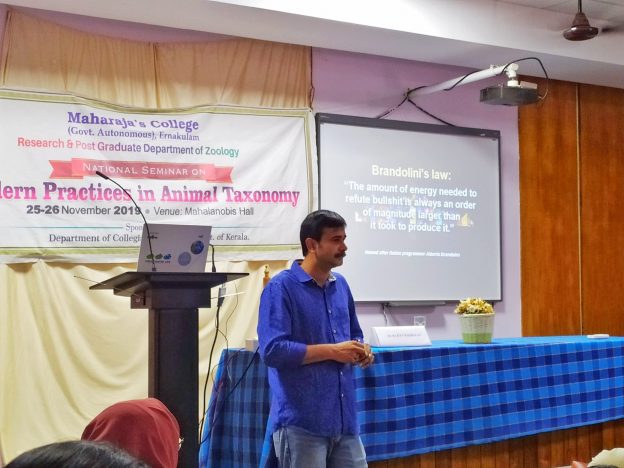 Invited talk at the National Seminar on Animal Taxonomy
