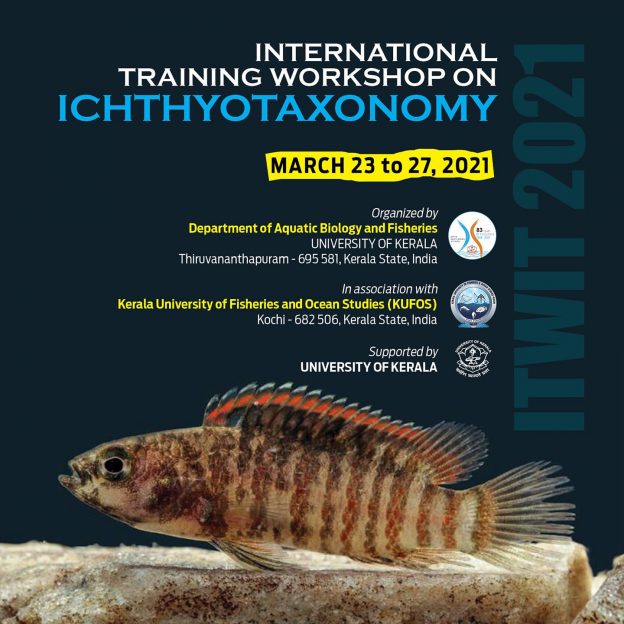 Lab PI is Co-Director for the International Workshop on Ichthyotaxonomy (ITWIT 2021)