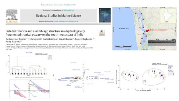 New paper discussing the impact of estuarine barrages on fish diversity and assemblage structure
