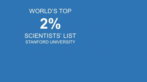 Lab PI included in the list of World top 2% Scientists’