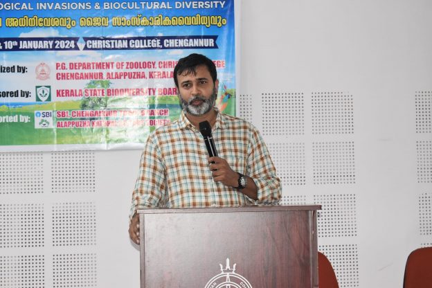 National Seminar on Biological Invasions and Biocultural Diversity – Christian College, Chengannur
