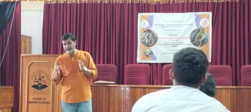 Lab PI delivers invited talk at the Workshop on Fish Taxonomy – Cochin University of Science and Technology