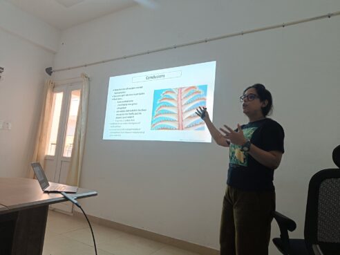 Upasana Ganguly, University of Louisiana at Lafayette visits our lab