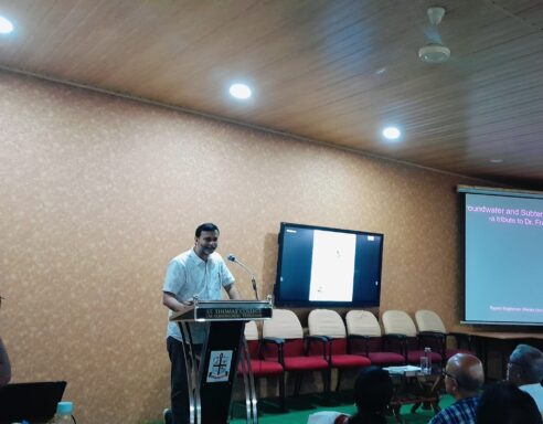 Lab PI delivers the First Dr. Francy Kakkassery Memorial Lecture at the Department of Zoology, St. Thomas College, Thrissur.