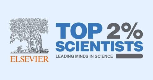PI listed in the ‘Elsevier-Scopus Top 2% Scientists of the World’ for 4th year in a row