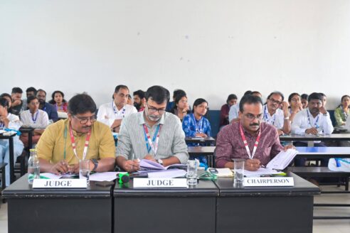 PI served on the evaluation panel at the 38th Kerala Science Congress
